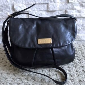 Marc by Marc Jacobs black leather Crossbody bag